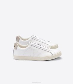 belgique Veja cuir eslar blanc 8LHZ89