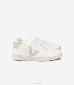 belgique Veja cuir v-12 zibeline blanche 8LHZ25