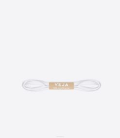 belgique Veja lacets coton bio blanc 8LHZ222
