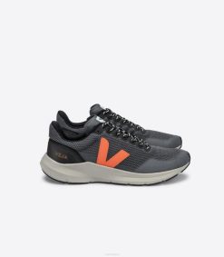 belgique Veja marlin lt v-knit orange orage fluo 8LHZ280