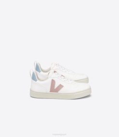belgique Veja v-10 lacets cwl blanc bébé bleu 8LHZ370