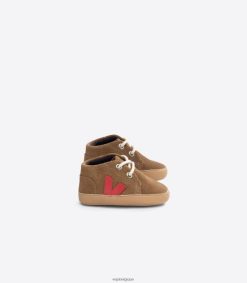 Veja bébé suède brun pékinenfants 8024LN406