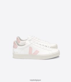 Veja campo cuir sans chrome blanc pétalefemmes 8024LN226