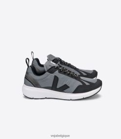 Veja condor 2 alveomesh béton noirHommes 8024LN200