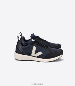 Veja condor 2 alveomesh nautico pierre noirHommes 8024LN188
