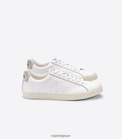 Veja cuir eslar blancHommes 8024LN89