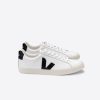 Veja cuir esplar blanc noirHommes 8024LN91
