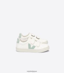 Veja esplar cuir sans chrome blanc matchaenfants 8024LN329
