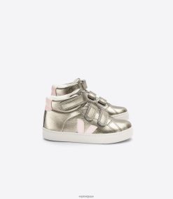 Veja esplar mi cuir sans chrome bronze pétaleenfants 8024LN315