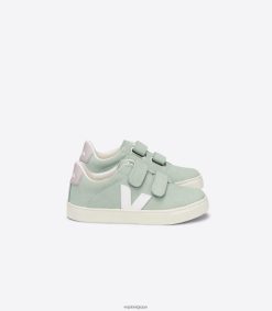 Veja esplar nubuck blanc matchaenfants 8024LN340