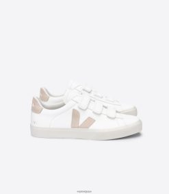 Veja recife cuir sans chrome zibeline blancheHommes 8024LN113