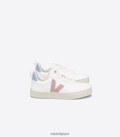 Veja v-10 lacets cwl blanc bébé bleuenfants 8024LN370