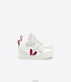 Veja v-10 mid b-mesh blanc marsalaenfants 8024LN343