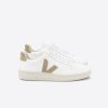 Veja v-12 cuir blanc dunefemmes 8024LN230