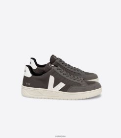 Veja v-12 vegan b-mesh graphite blancHommes 8024LN37
