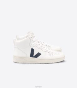 Veja v-15 cuir blanc nauticoHommes 8024LN87